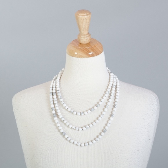 [emily rose gems] howlite gemstone infinity strand - Picture 7 of 7